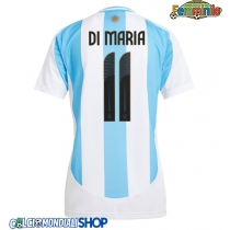 Maglie da calcio Argentina Angel Di Maria #11 Prima Maglia Femminile Copa America 2024 Manica Corta